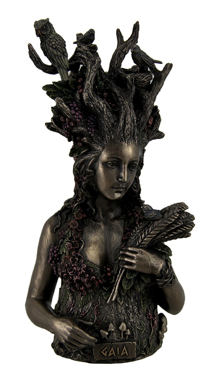 Statue of Gaia Greek Mother Earth Goddess & Ancestral Mother of All Life